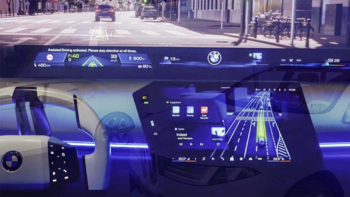 Autonome Fahrzeuge und transparente Displays