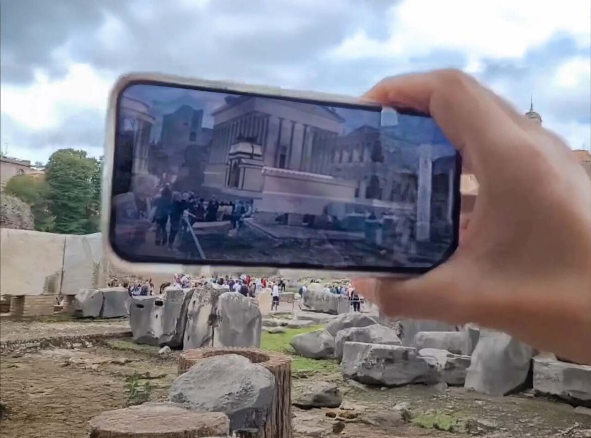 Die Vergangenheit neu erleben: Augmented Reality im alten Rom